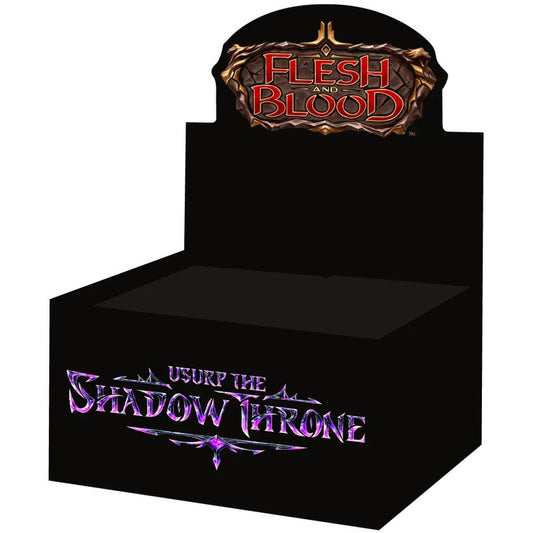 PRE-ORDER | Flesh and Blood – Usurp the Shadow Throne Booster Display (24 Boosters) – EN