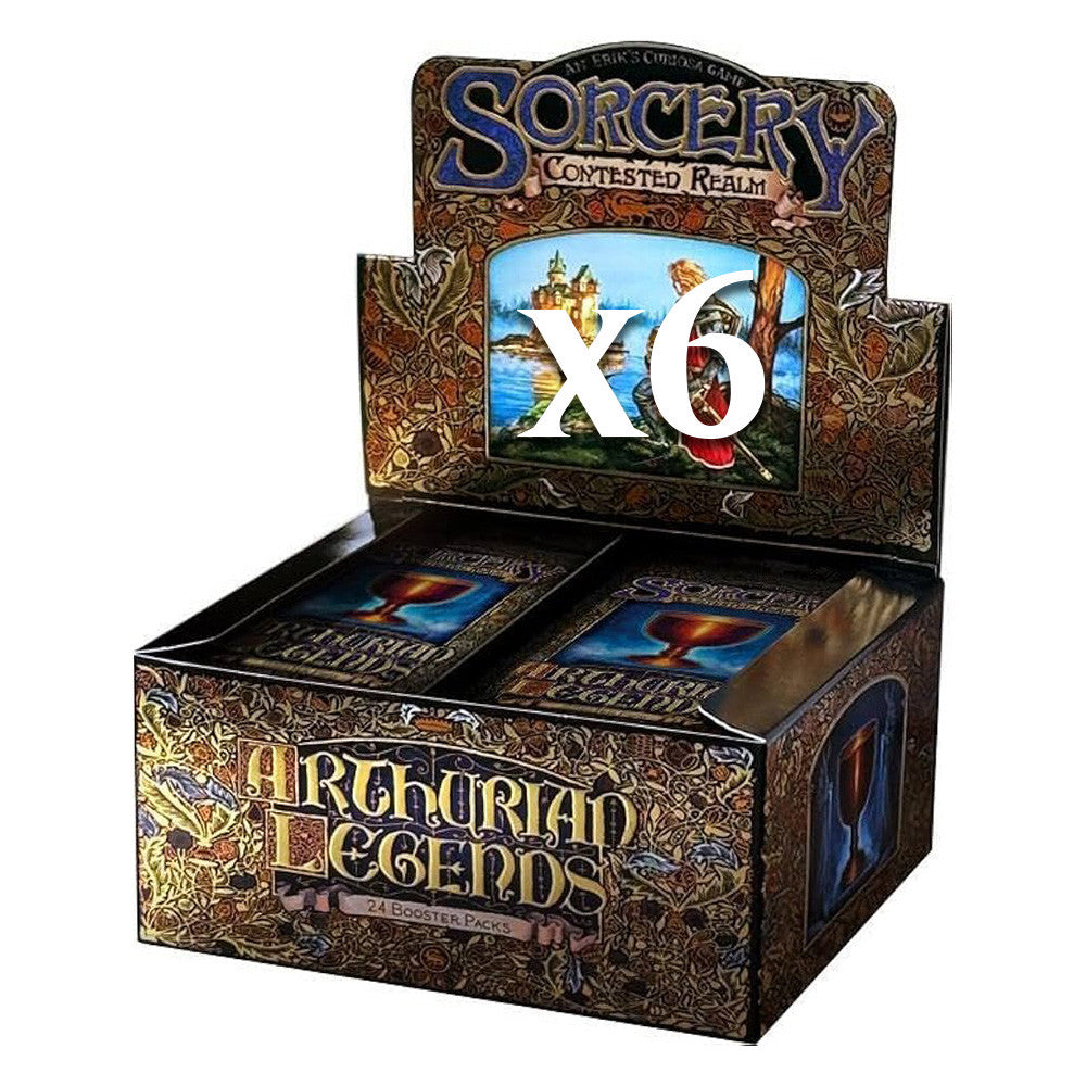 PRE-ORDER | Sorcery: Contested Realm TCG – Arthurian Legends Booster Case (6 Displays) – EN