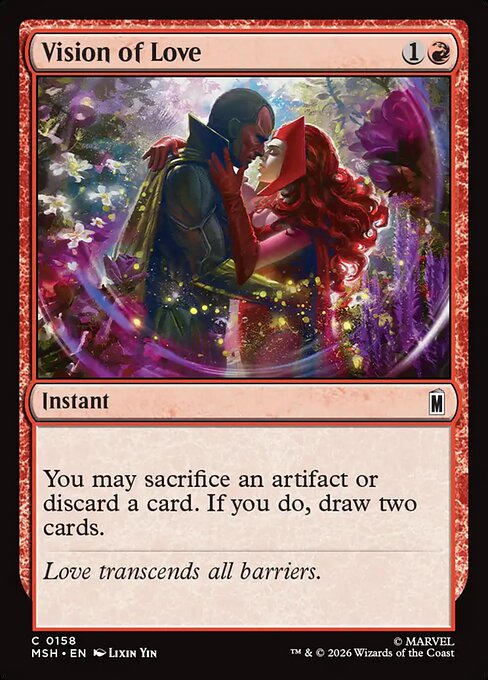 Vision of Love (Foil) – Marvel Super Heroes