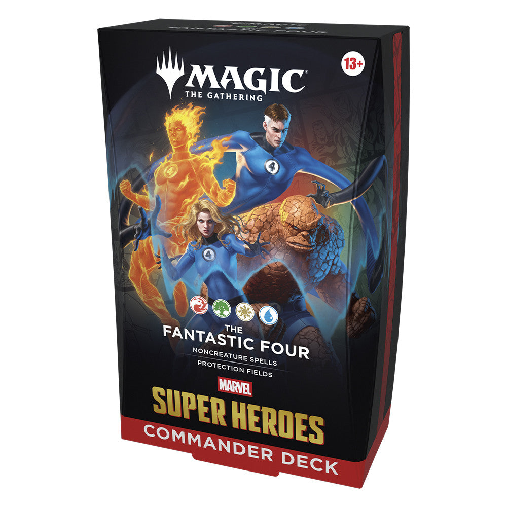 PRE-ORDER | Magic: The Gathering – Marvel Super Heroes Commander Deck – The Fantastic Four
