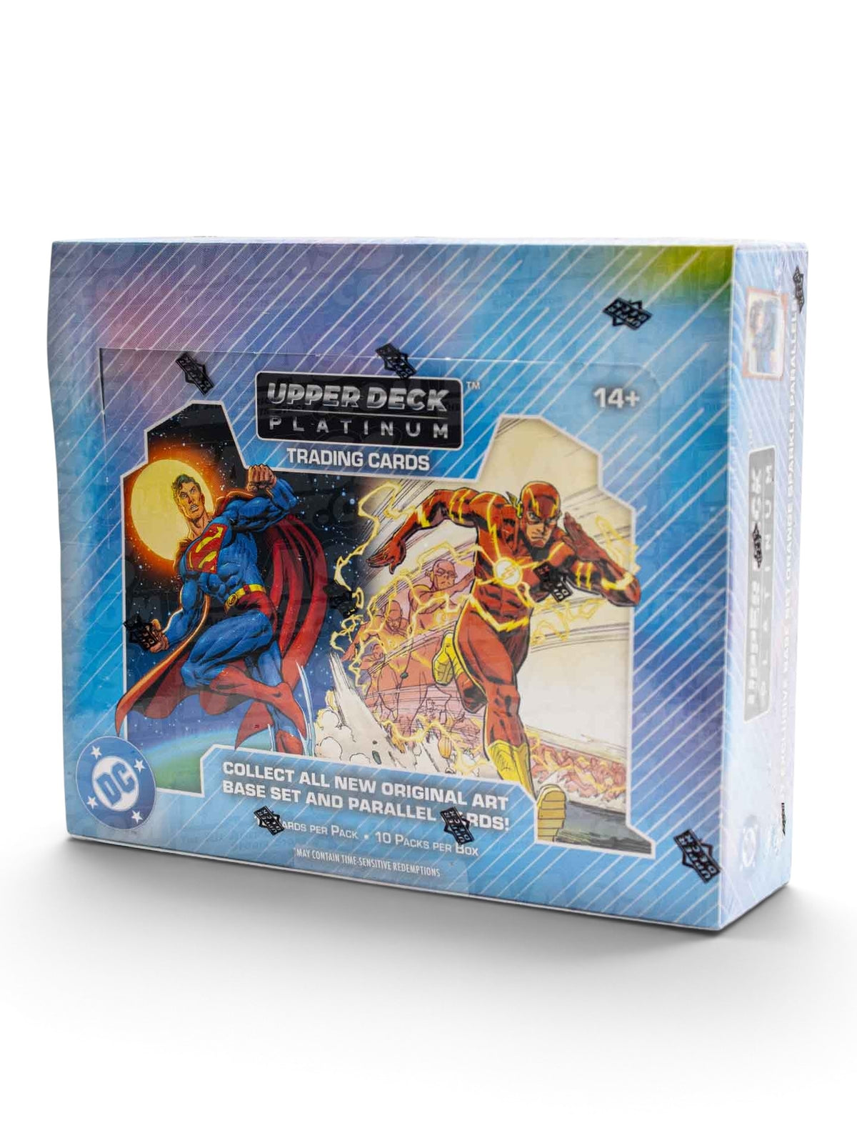 2026 Upper Deck DC Platinum Hobby Box – запечатана кутия със Superman и Flash | CollectoR