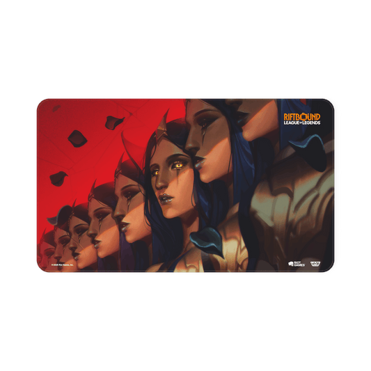 Riftbound Unleashed плеймат LeBlanc, Deceiver — 61 × 35,5 см