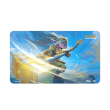 Riftbound Unleashed плеймат Poppy, Keeper of the Hammer — 61 × 35,5 см