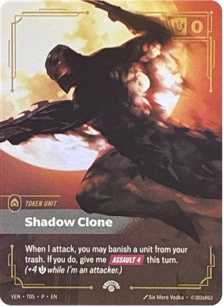 Shadow Clone // Tentacle Full Art Promo токен – Riftbound: League of Legends карта от Vendetta