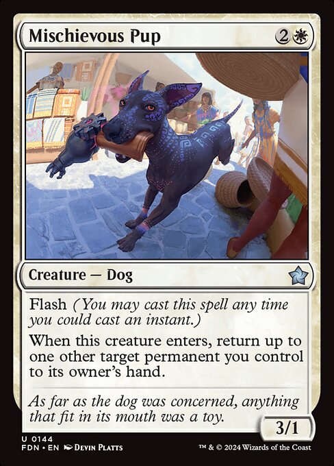 Mischievous Pup – FDN #144