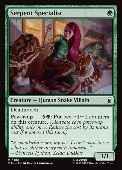 Serpent Specialist – Marvel Super Heroes