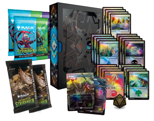 MTG Secrets of Strixhaven Codex Bundle — съдържание