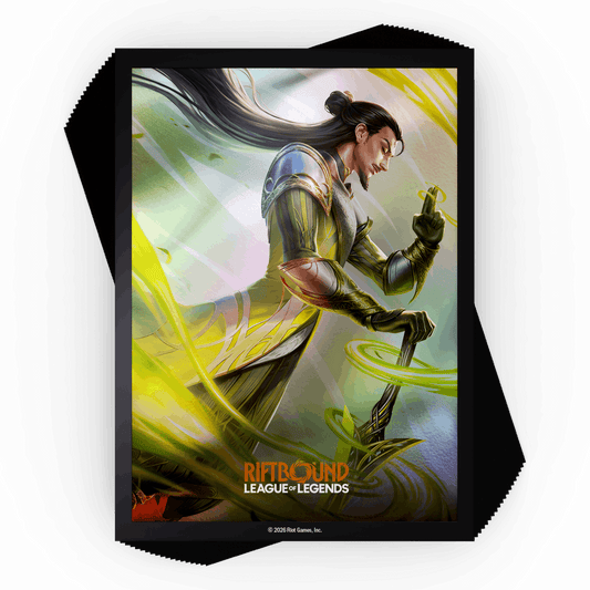 Riftbound Unleashed протектори Master Yi, Wuju Master — опаковка със 100 броя
