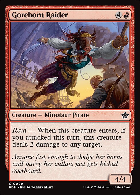 Gorehorn Raider – FDN #89