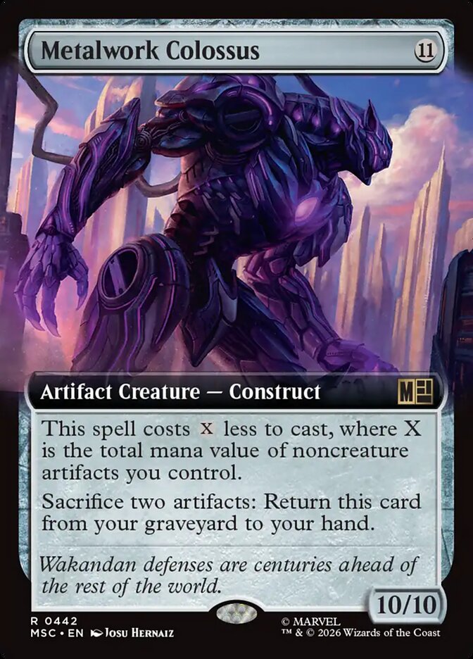 Metalwork Colossus – Marvel Super Heroes Commander
