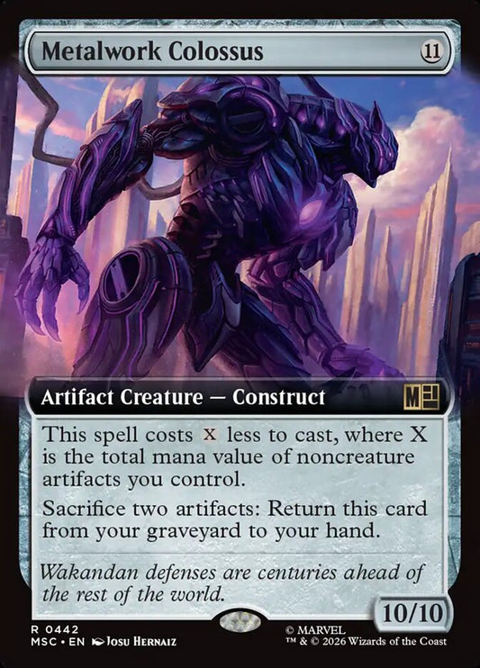 Metalwork Colossus – Marvel Super Heroes Commander