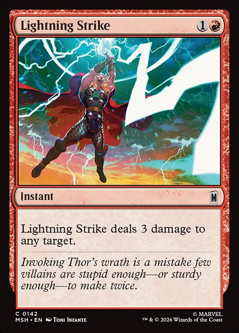 Lightning Strike – Marvel Super Heroes