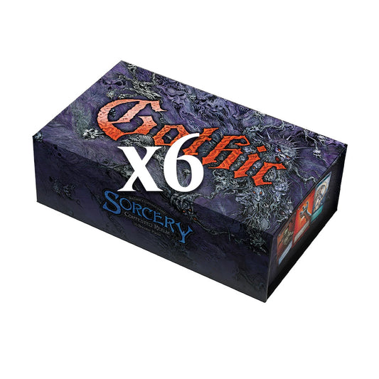 PRE-ORDER | Sorcery: Contested Realm TCG – Gothic Booster Case (6 Displays) – EN