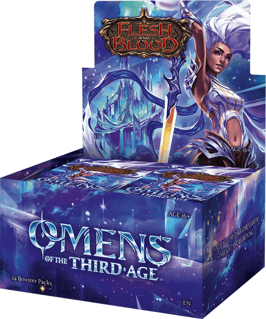 Flesh and Blood – Omens of the Third Age Booster Display (24 Boosters) – EN