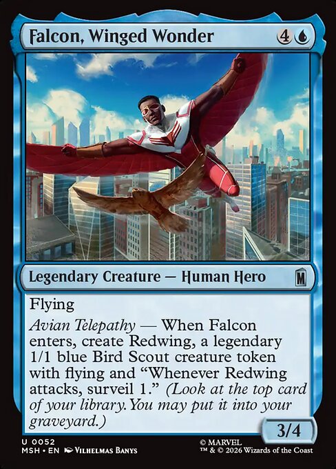 Falcon, Winged Wonder – Marvel Super Heroes