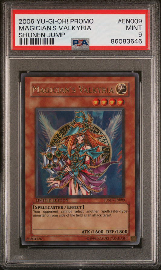 2006 YU-GI-OH! PROMO #EN009 MAGICIAN'S VALKYRIA SHONEN JUMP