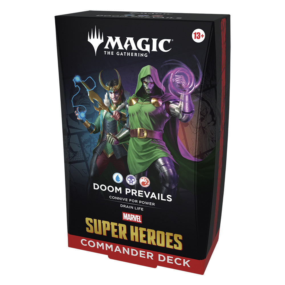 PRE-ORDER | Magic: The Gathering – Marvel Super Heroes Commander Deck – Doom Prevails