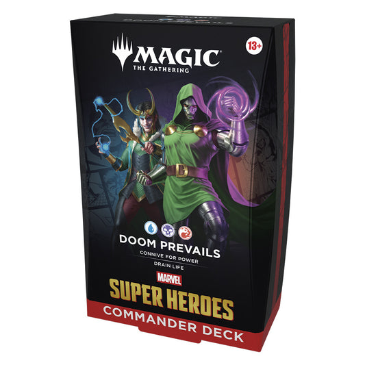 PRE-ORDER | Magic: The Gathering – Marvel Super Heroes Commander Deck – Doom Prevails