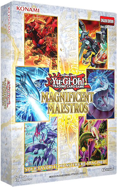 PRE-ORDER | Yu-Gi-Oh! TCG Magnificent Maestros Tuckbox – EN