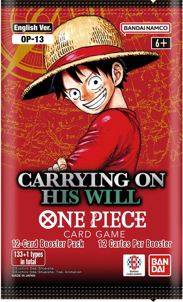 PRE-ORDER | One Piece Card Game OP-13 Booster Display (24 Packs) – EN