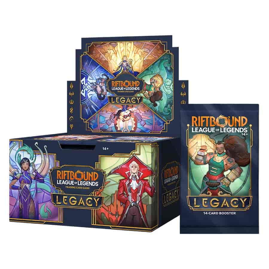 Riftbound Legacy Booster Display с 24 пакета — английско издание