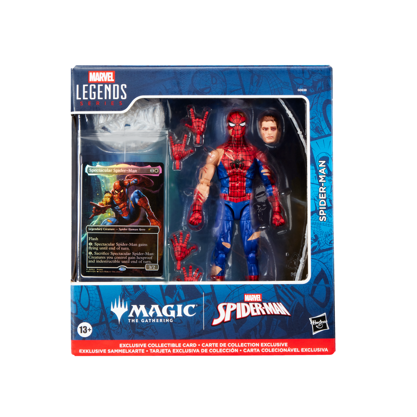 Battle-Damaged Spider-Man — Marvel Legends Magic: The Gathering