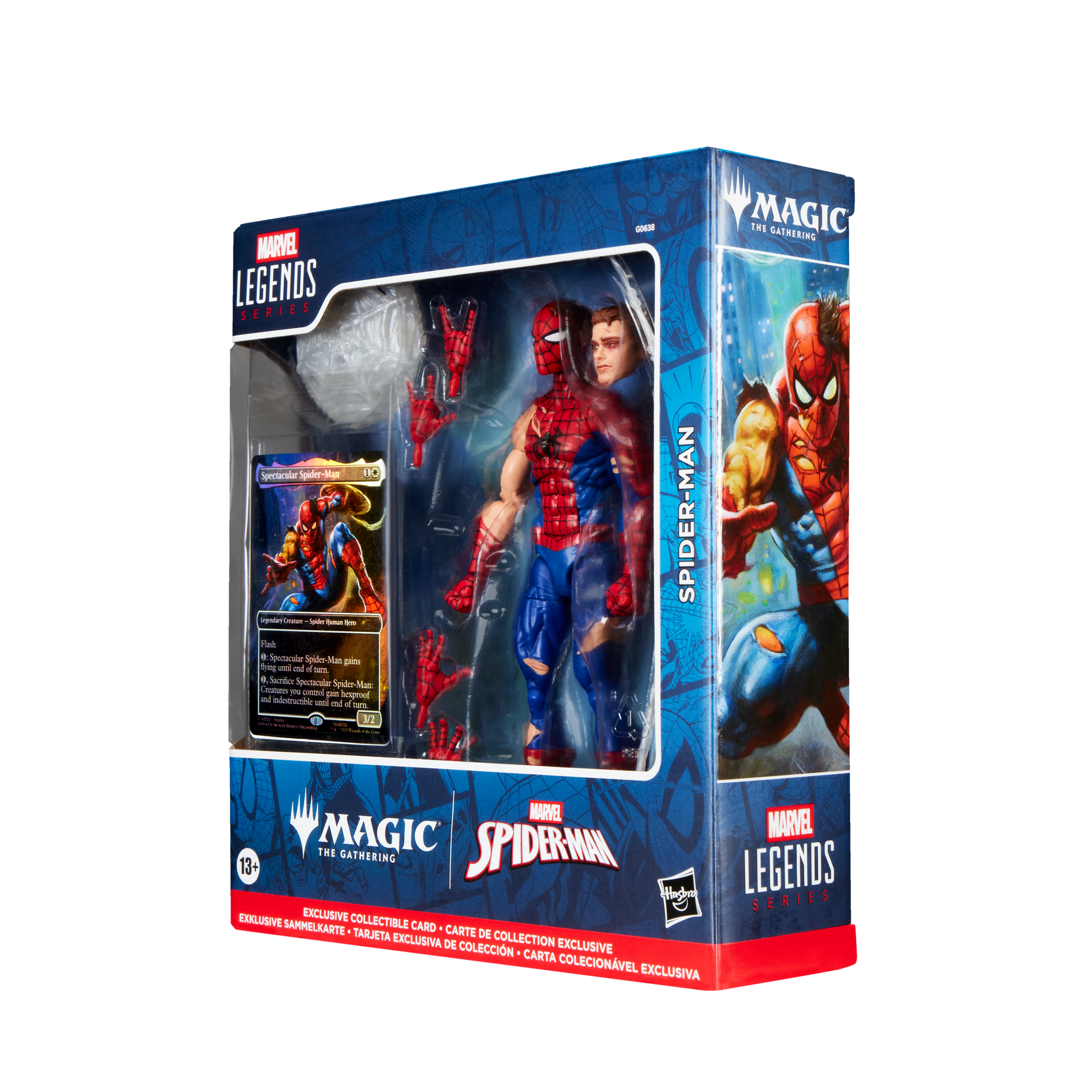 Battle-Damaged Spider-Man — Marvel Legends Magic: The Gathering