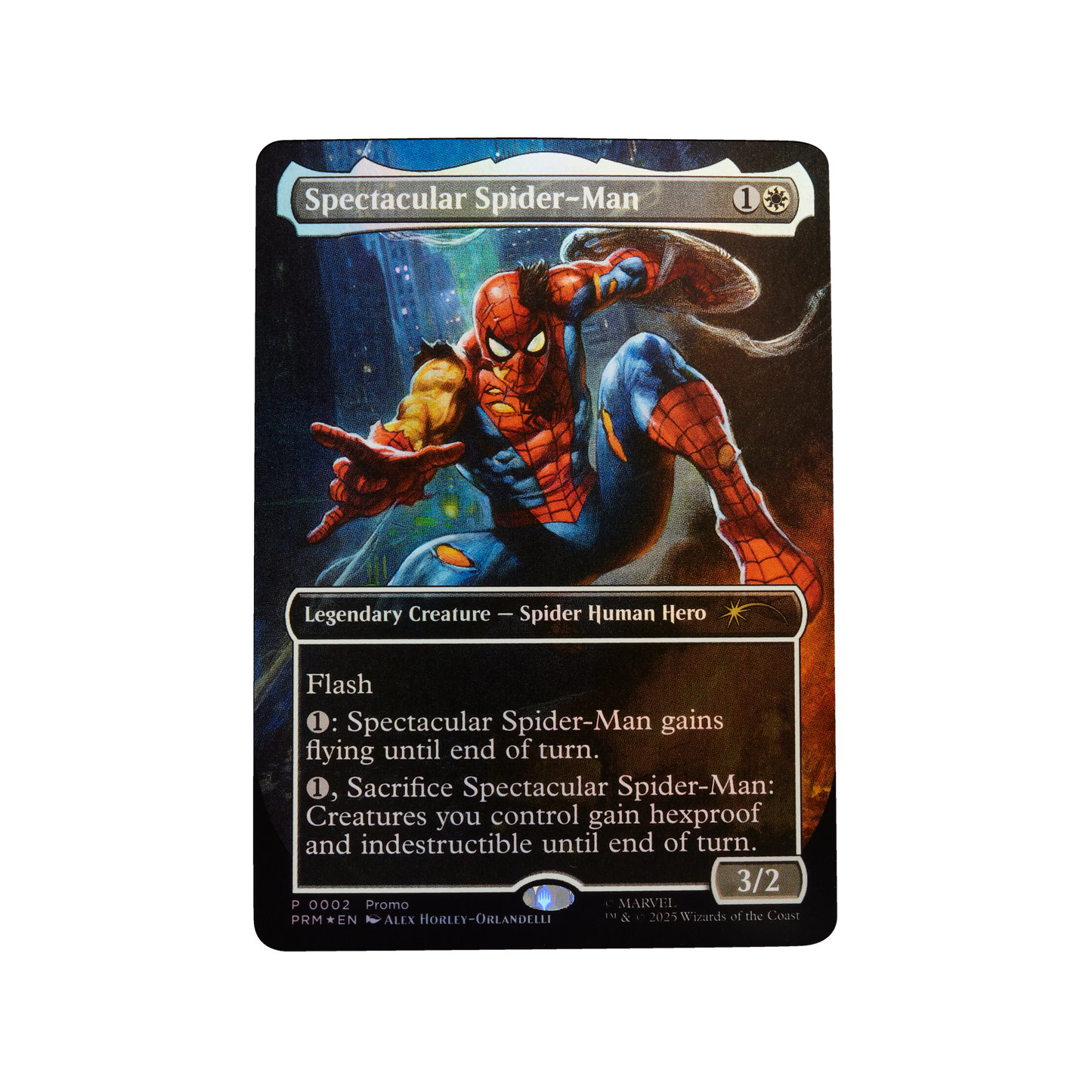 Battle-Damaged Spider-Man — Marvel Legends Magic: The Gathering