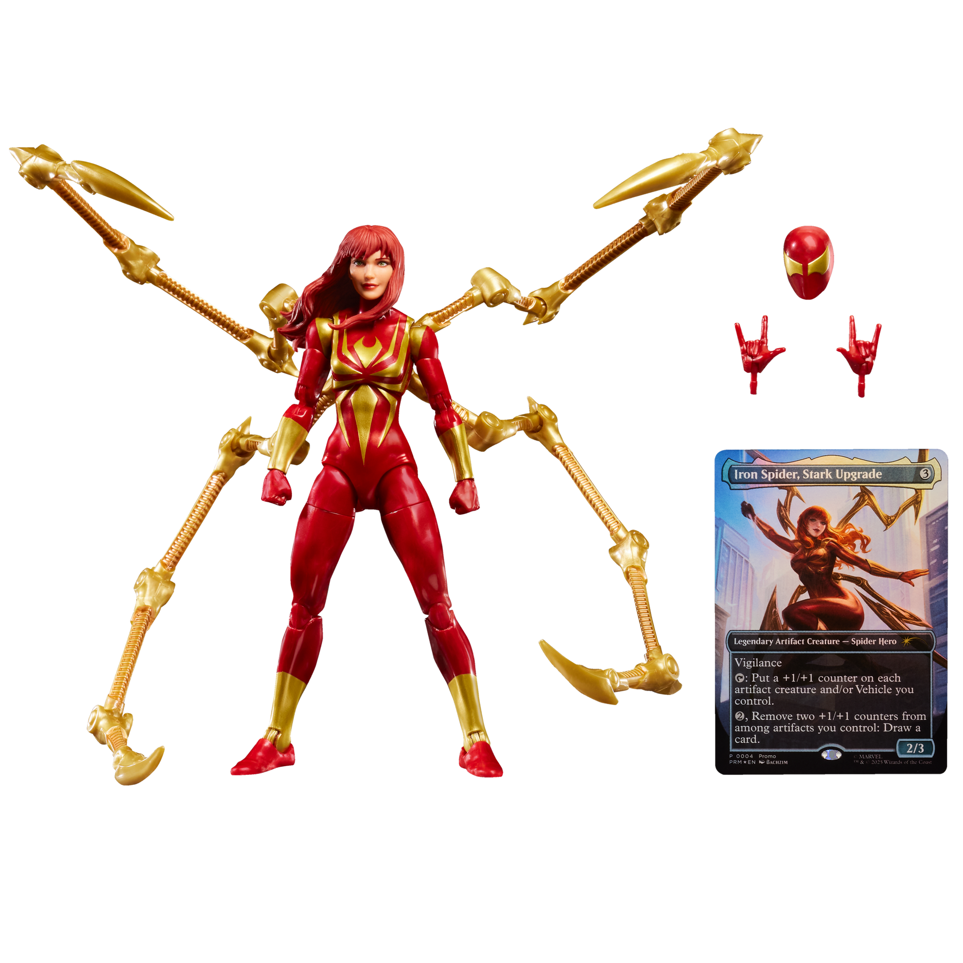 Mary Jane Watson (Iron Spider) — Marvel Legends Magic: The Gathering