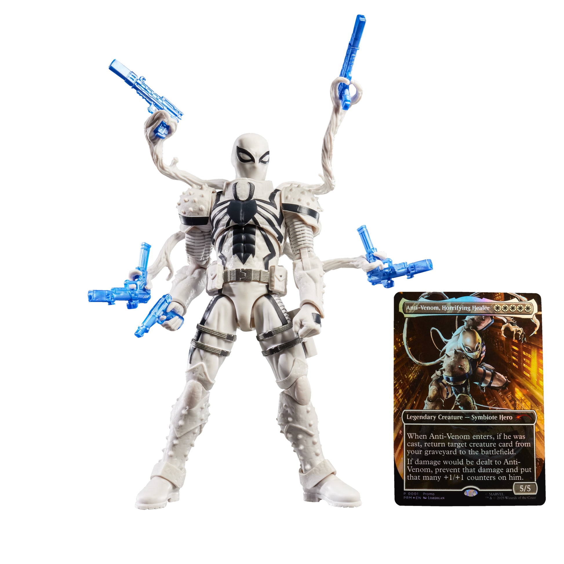 Marvel Legends Magic: The Gathering Agent Anti-Venom