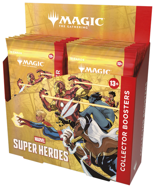 PRE-ORDER:Magic: The Gathering | Marvel Super Heroes Collector Booster Box