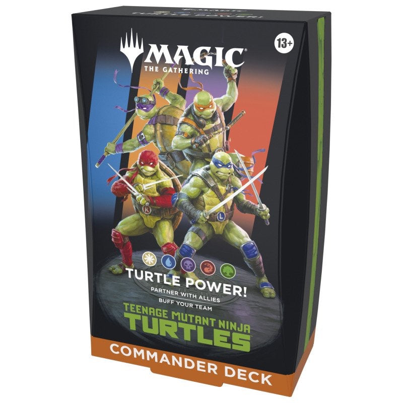 Magic: The Gathering – Teenage Mutant Ninja Turtles Commander Deck Display (4 Decks) – EN