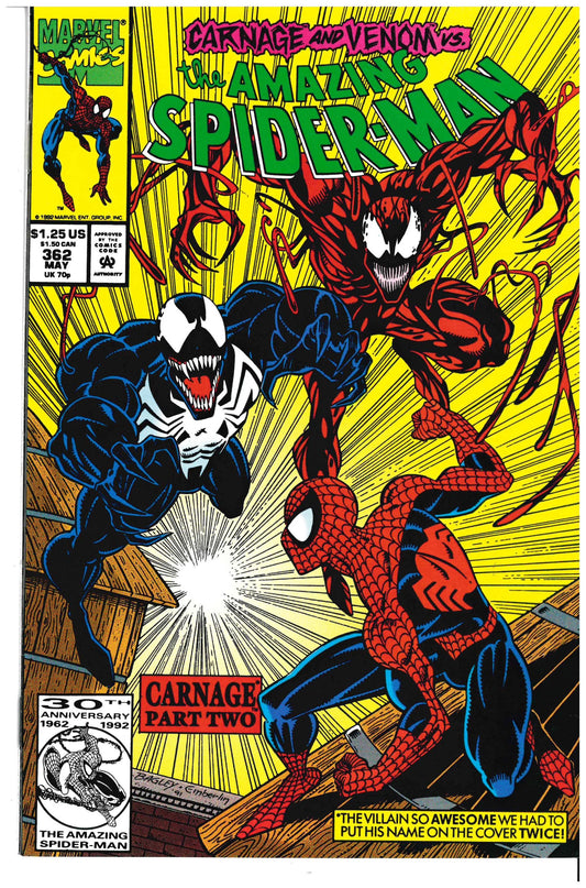 SOON:Amazing Spider-Man #362 – Key Issue: Second Appearance of Carnage
