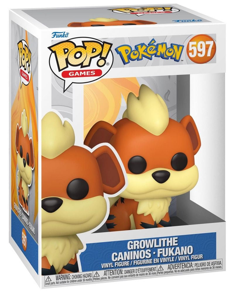 Фигура Funko POP! Games: Pokemon - Growlithe #597