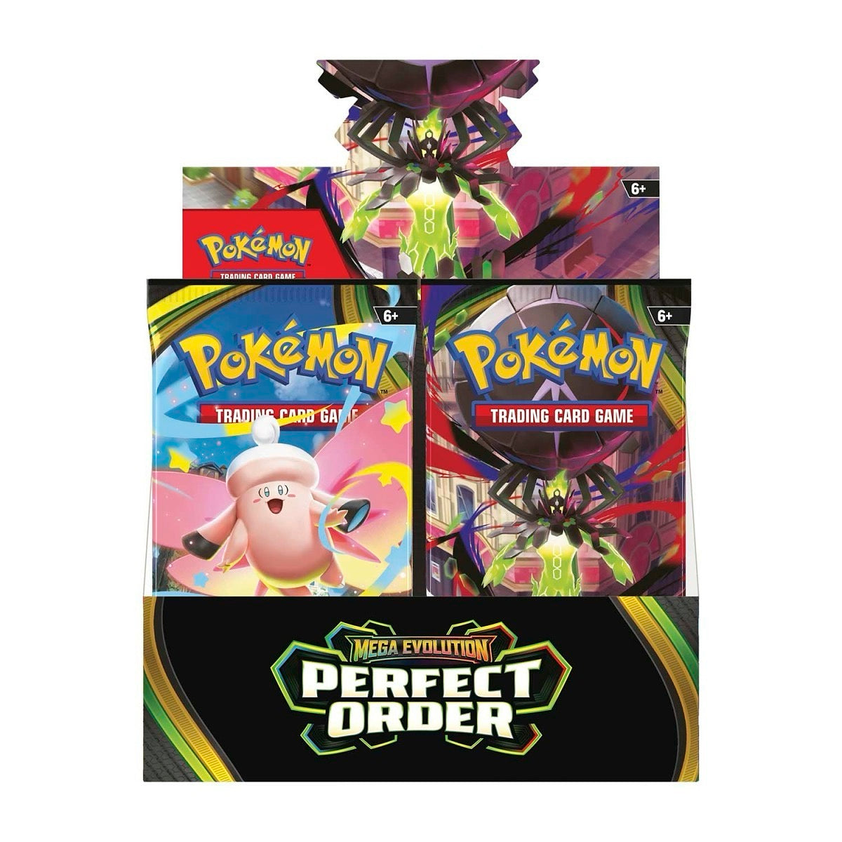 PRE-ORDER:Pokémon TCG: Mega Evolution-Perfect Order Booster Display Box (36 Packs)