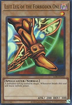 Left Leg of the Forbidden One Legend of Blue Eyes White Dragon (25th Anniversary Edition)