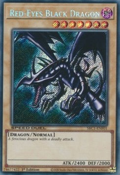 Red-Eyes Black Dragon (V.2 - Secret Rare) Speed Duel: Streets of Battle City EN