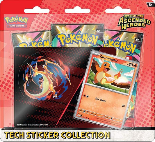 Ascended Heroes: Charmander Tech Sticker Collection