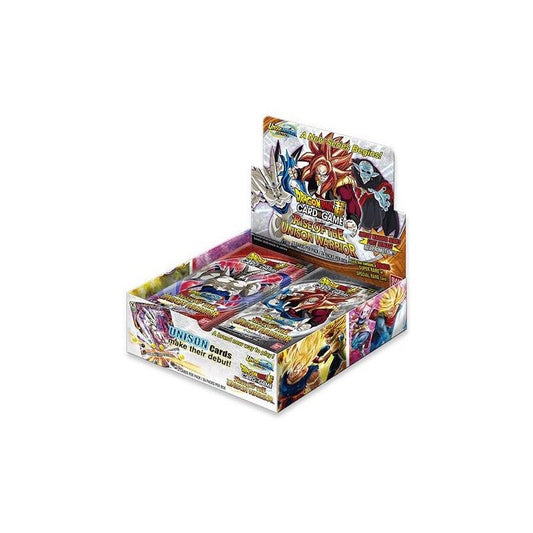 Dragon Ball Super Card Game – Rise of the Unison Warrior Booster Box (24 Boosters) – EN
