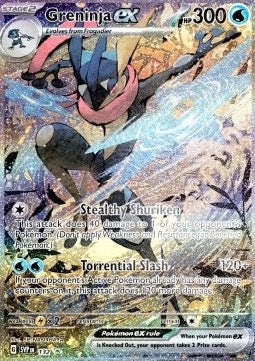 Greninja ex (SVP 132) SV Black Star Promos