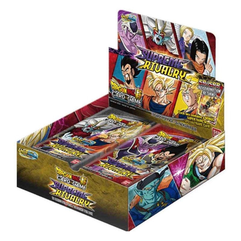 Dragon Ball Super Card Game – Supreme Rivalry Booster Box (24 Boosters) – EN
