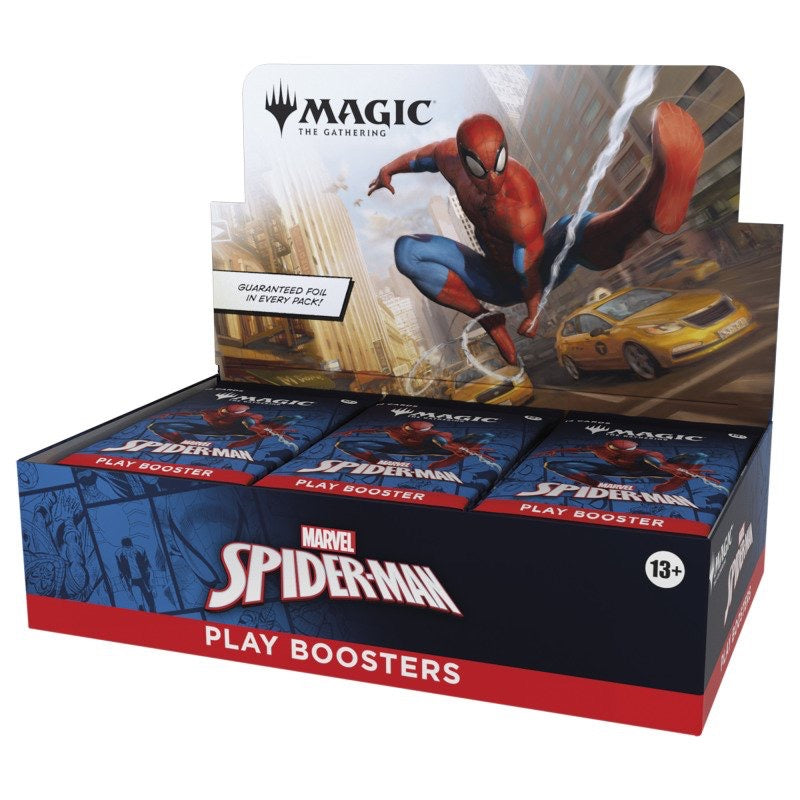 MTG Marvel's Spider-Man Play Booster Display с 30 пакета