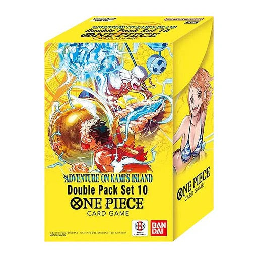 One Piece Card Game: Double Pack Set Vol.10 (DP-10) – OP-15 Adventure on Kami's Island