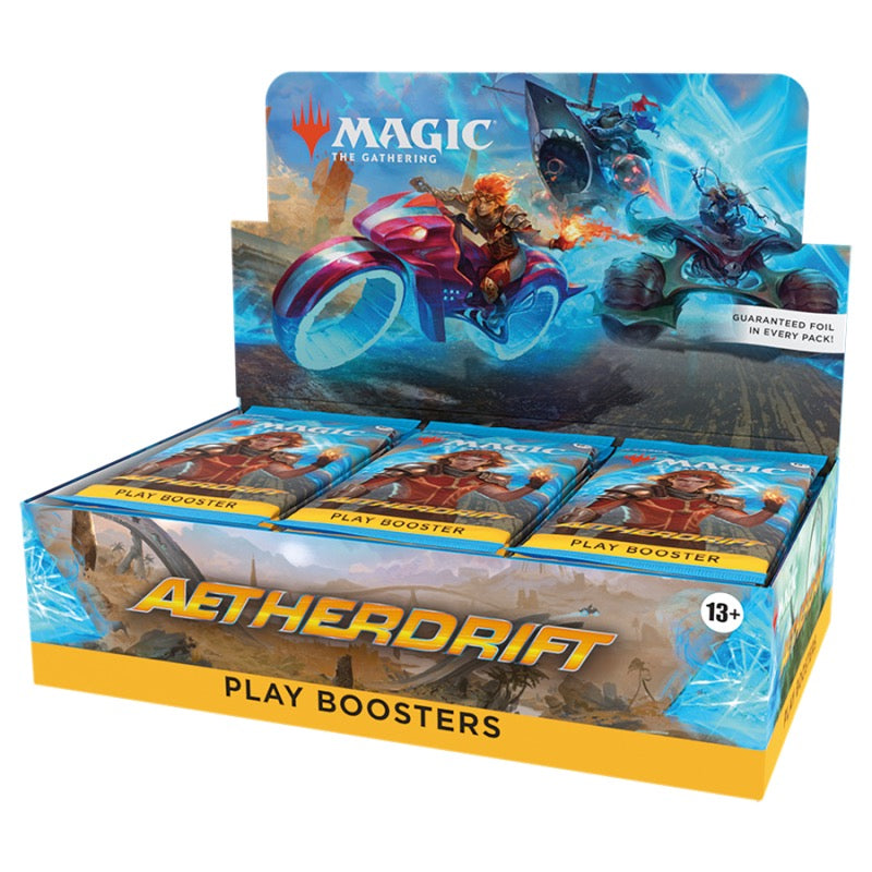 MTG Aetherdrift Play Booster Display с 30 пакета
