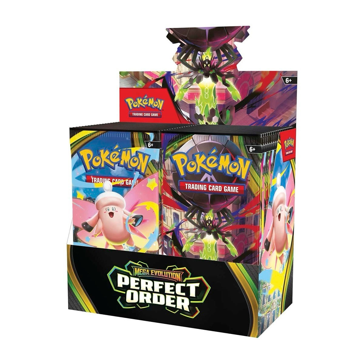 PRE-ORDER:Pokémon TCG: Mega Evolution-Perfect Order Booster Display Box (36 Packs)