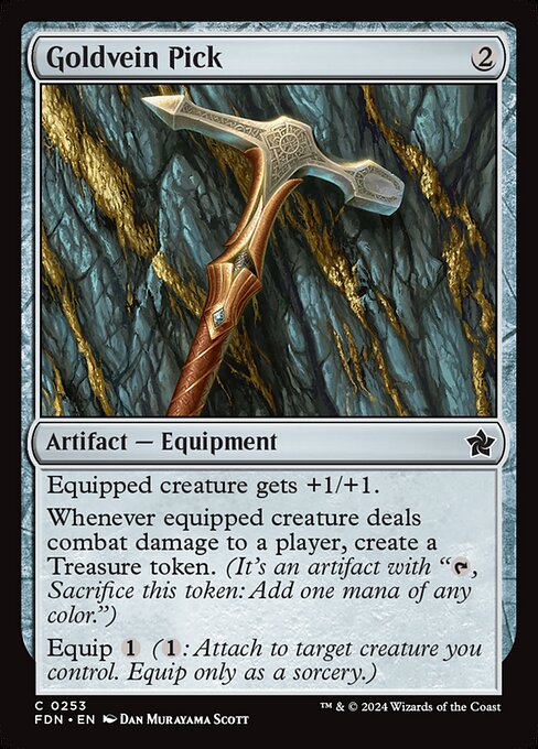 Goldvein Pick – Foundations #253