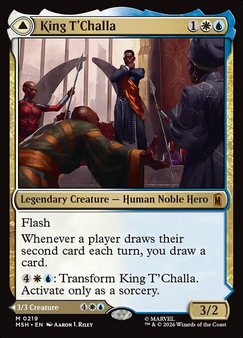 King T'Challa // Black Panther, Hope Enduring (Mythic) – MSH – NM – EN