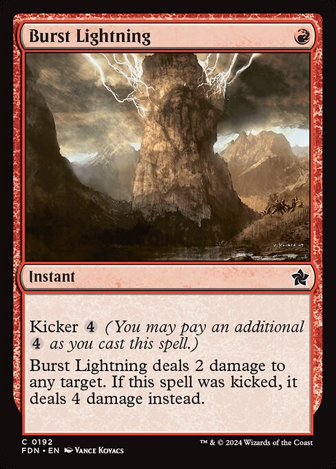 Burst Lightning – Foundations #192