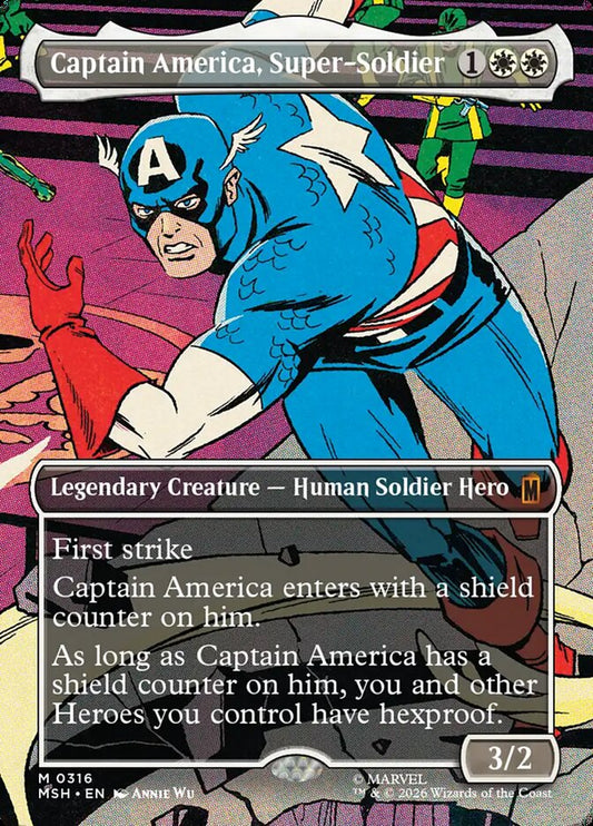 Captain America, Super-Soldier – Marvel Super Heroes