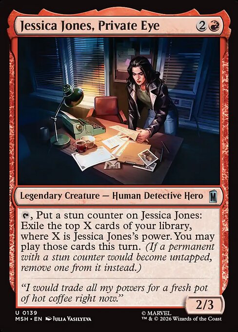 Jessica Jones, Private Eye – Marvel Super Heroes